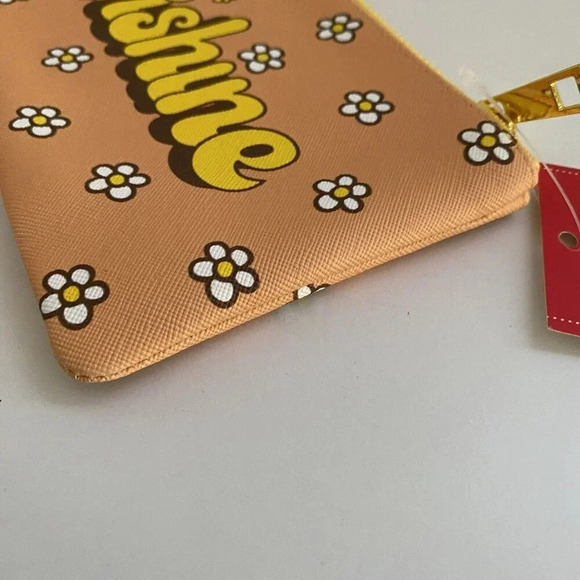 Mr. Men Little Miss Sunshine Orange Flower PENCIL CASE Zipper Pouch Retro School - Picture 3 of 7